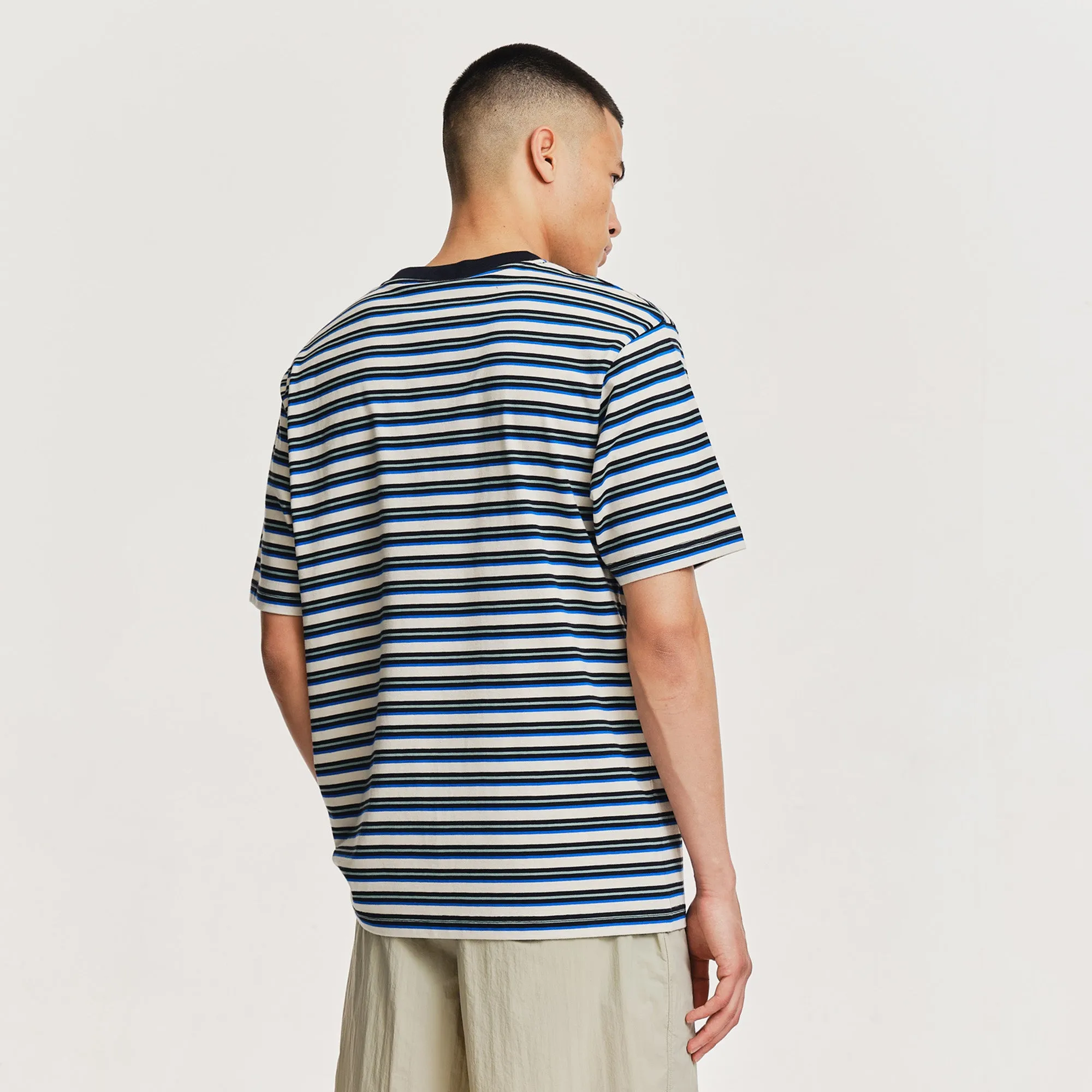 Solar Stripe T-Shirt Midnight Essential Casual