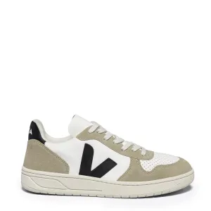 Veja V-10  Extra White Black Sahara Trainer Silver Shine