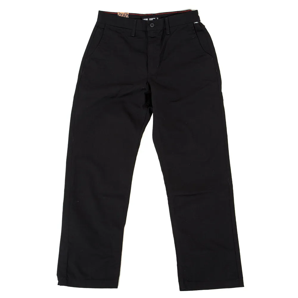 Authentic Chino Loose Pant (Black) VBU Minimal Waist