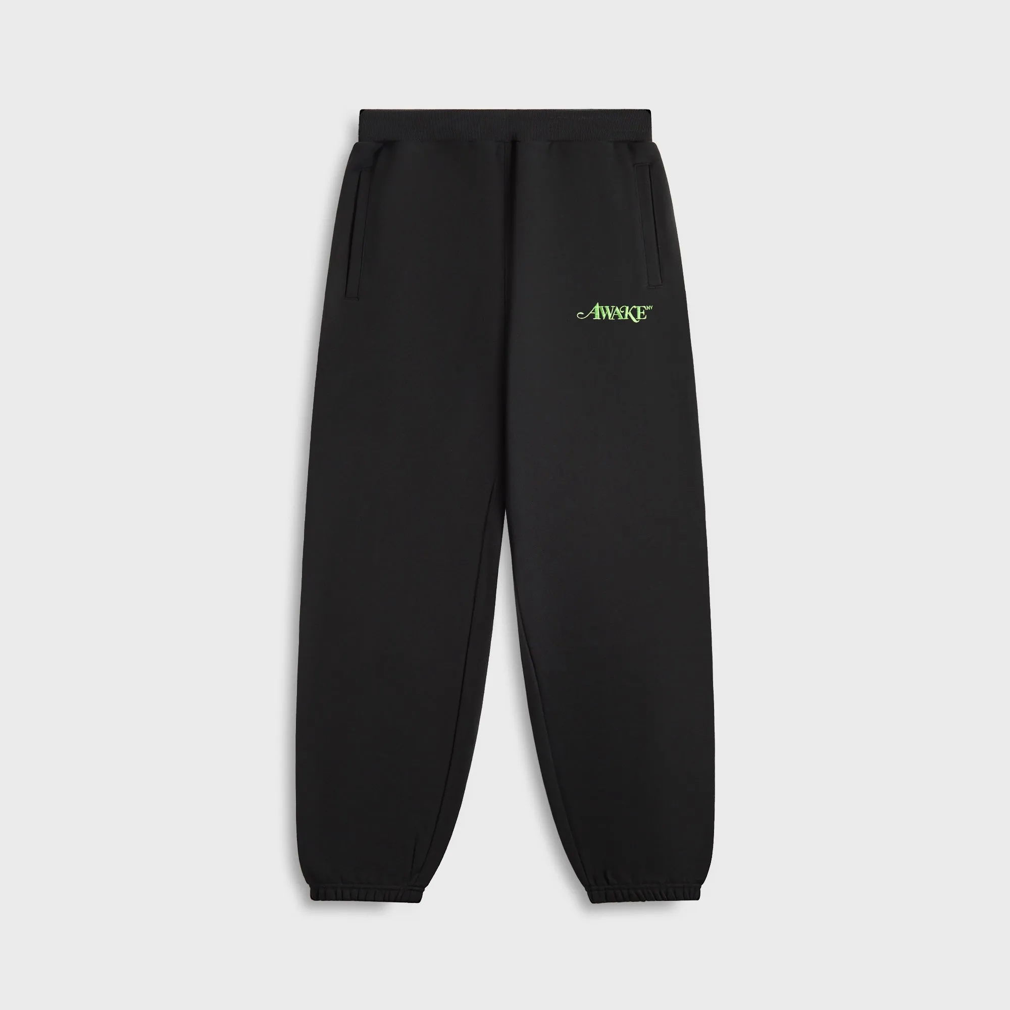 Perfect Design Corduroy texture Awake NY Classic Logo Sweatpant - Black