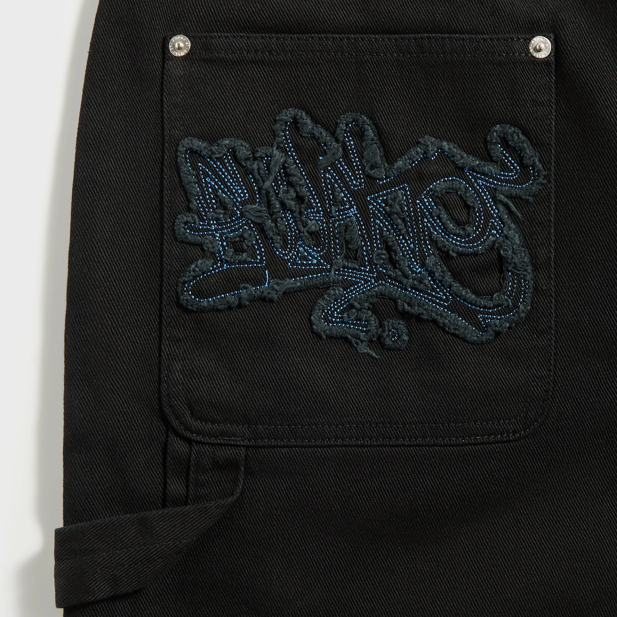 Awake NY Painter Shorts - Black Breathable Side Vents Sport Style Fit