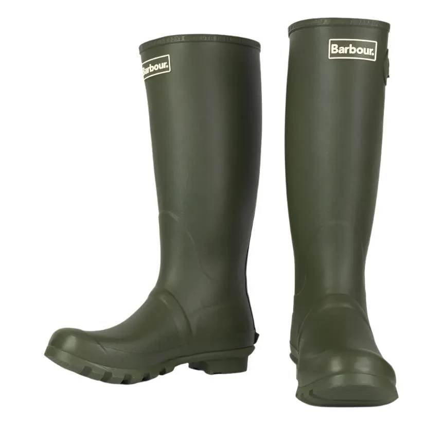 Slip Resistant Rainy Day Commuter Barbour Mens Tall Wellington Bede Olive