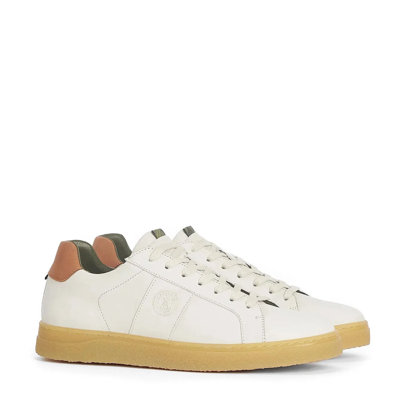 Compression Molding Barbour Reflect Trainer Off White