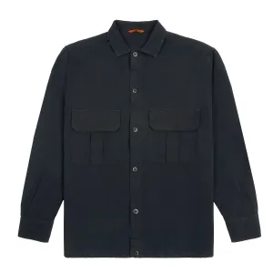 Barena Overshirt Cassan - Arela - Navy Breathable Comfort