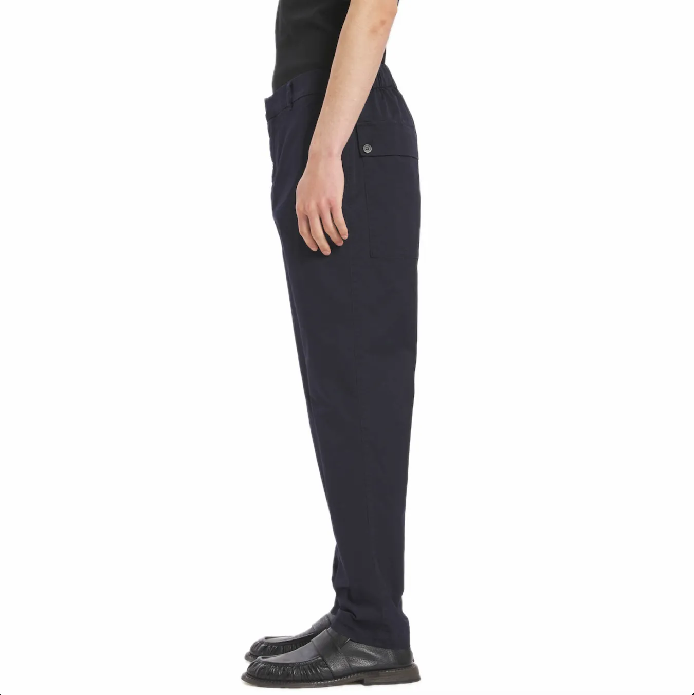 Non Iron Fabric Breathable Layer Barena -Pantalone Dosana - Palio - Navy