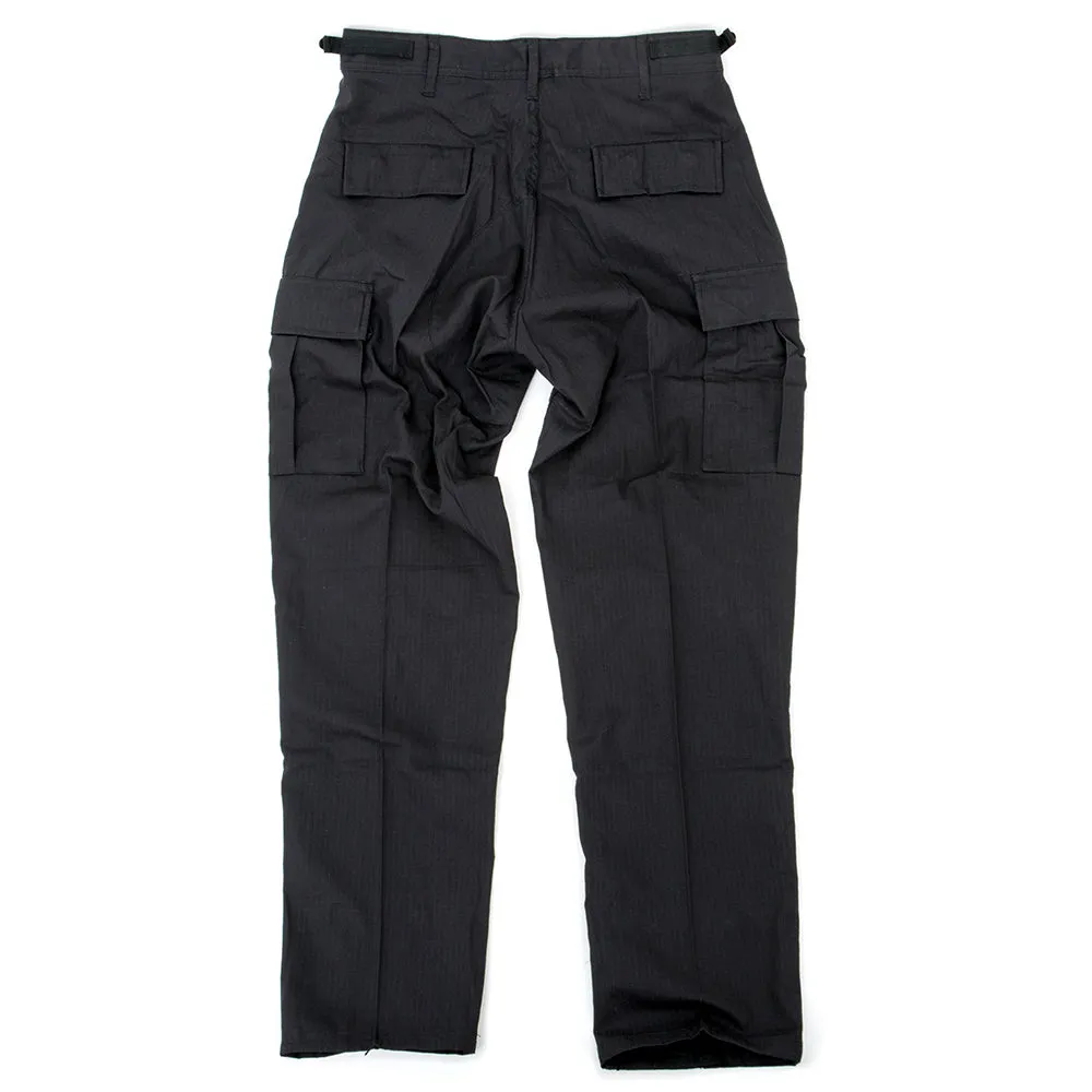 BDU Ripstop Pant (Black) No Wrinkle Performance Ready