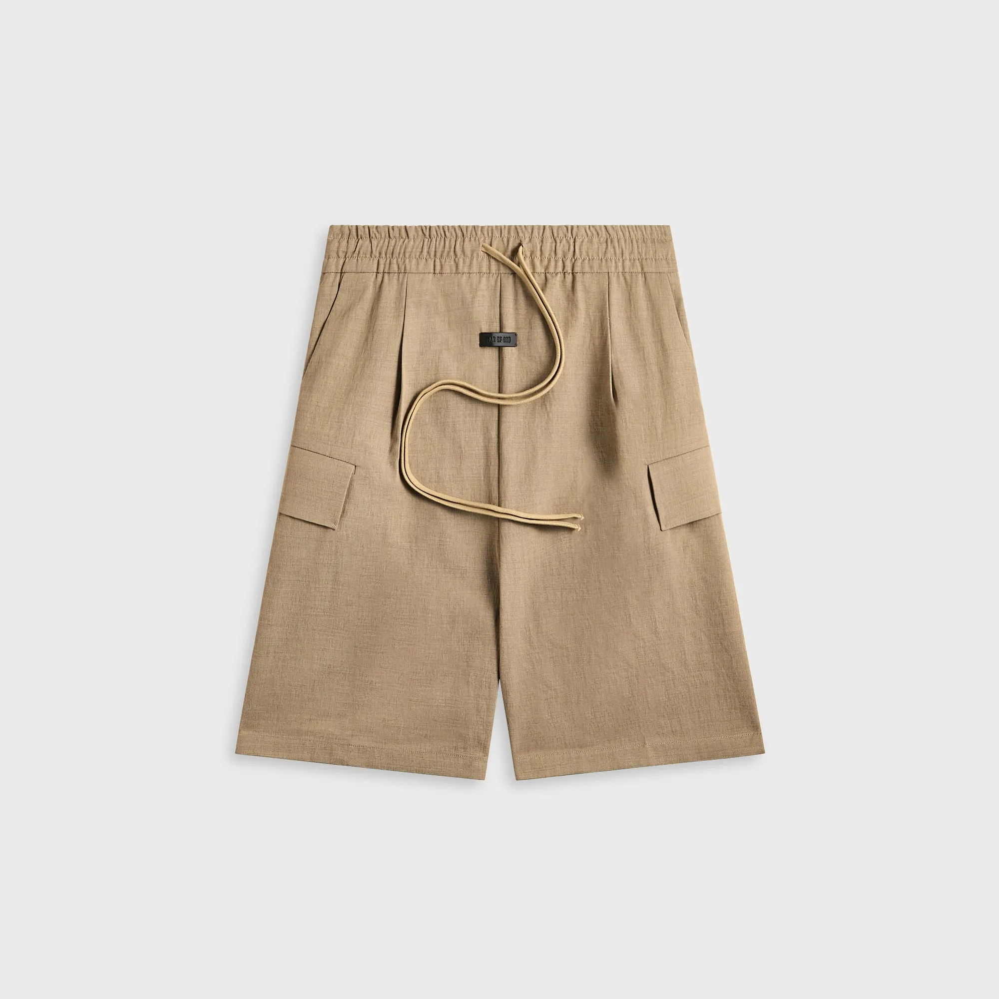Functional Stretch Fear of God Cargo Short - Melange Beige