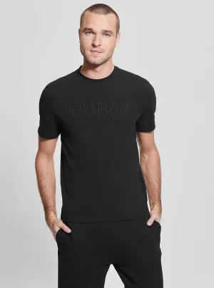 Black Alphy T-Shirt Lightweight Style Flexible stretch