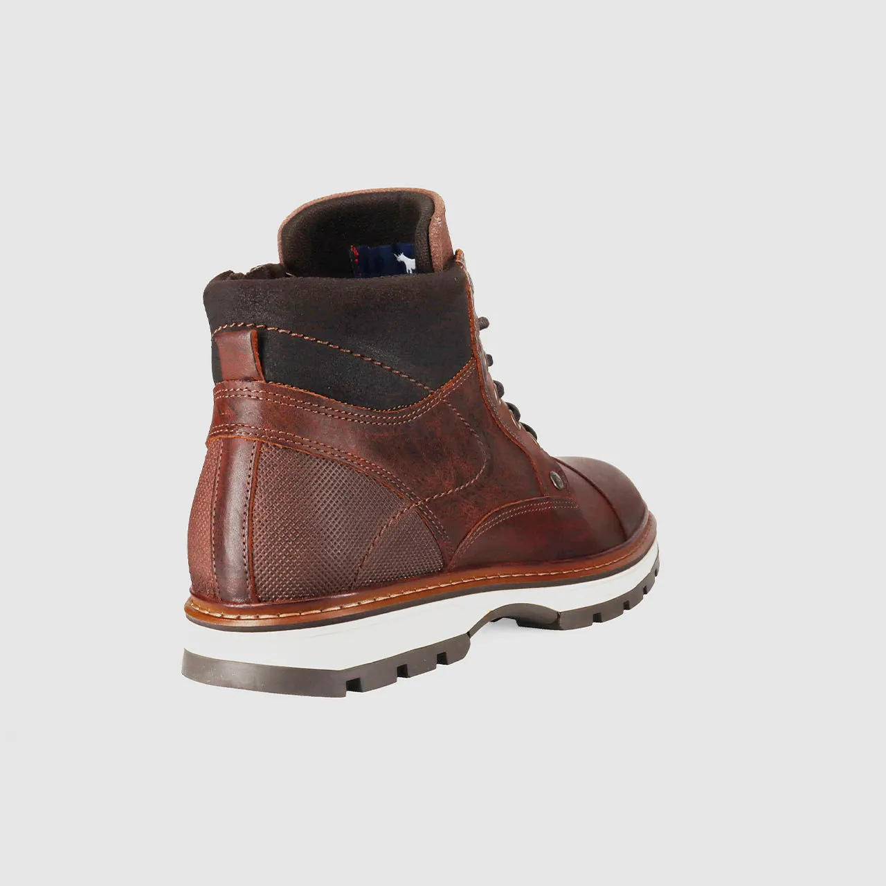 Blackwood Lace Up Boots Rust Daily Mission