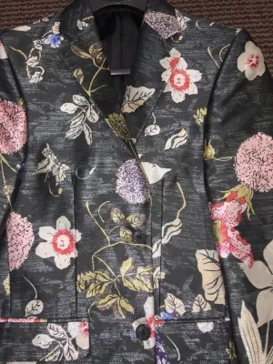 BLU MARTINI I 9256 COUNTY SPORT COAT I MULTI COLR Anti Static Finish Temperature Regulating Membrane