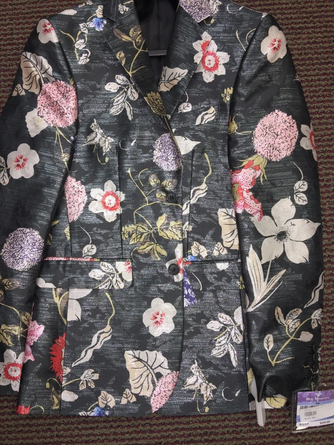 Long Sleeve Outdoor Activity BLU MARTINI I 9256 COUNTY SPORT COAT I MULTI COLR