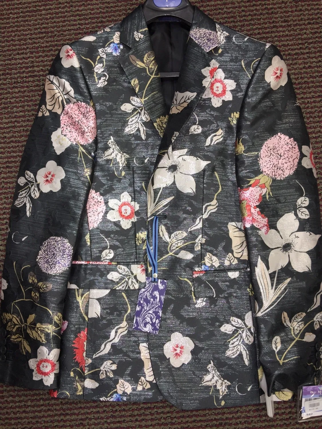 BLU MARTINI I 9256 COUNTY SPORT COAT I MULTI COLR Compact Travel Friendly Durable Water Repellent Finish