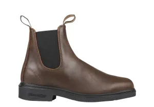 Blundstone Mens Boot 2029 Antique Brown Rugged Comfort Rubberized Traction Lugs