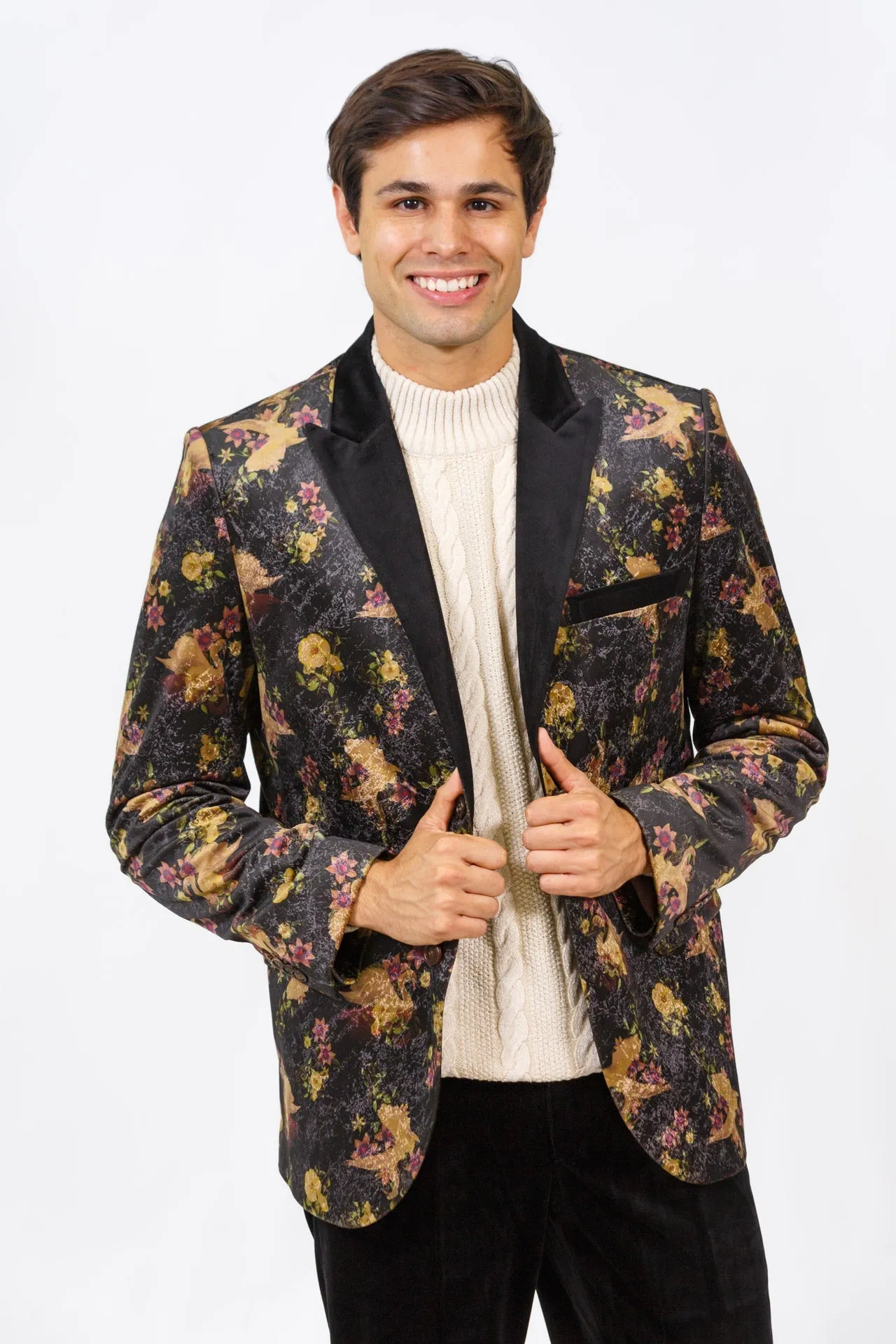 WindResistant Coating Elastic Binding BLZ-523.PRESTIGE 2BTN.PK.BLZR