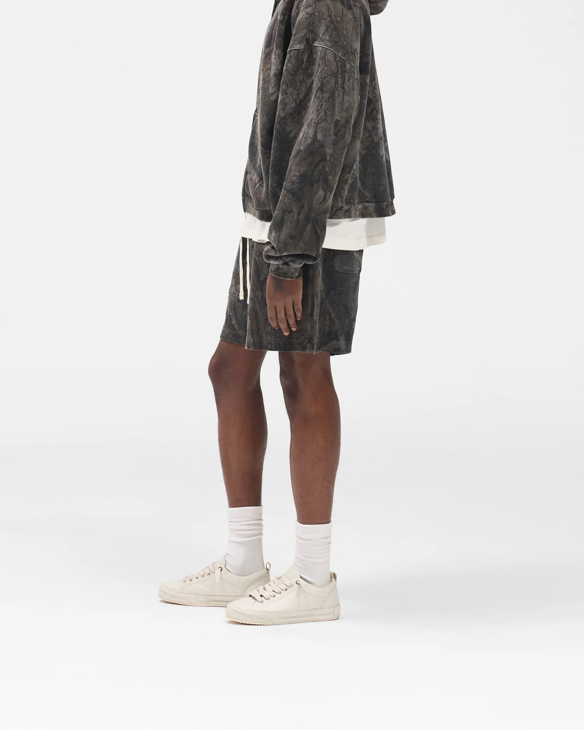 Initial Overdye Realtree? Camo Mesh Shorts - Overdyed Black evening dress Quick Adjust Fit