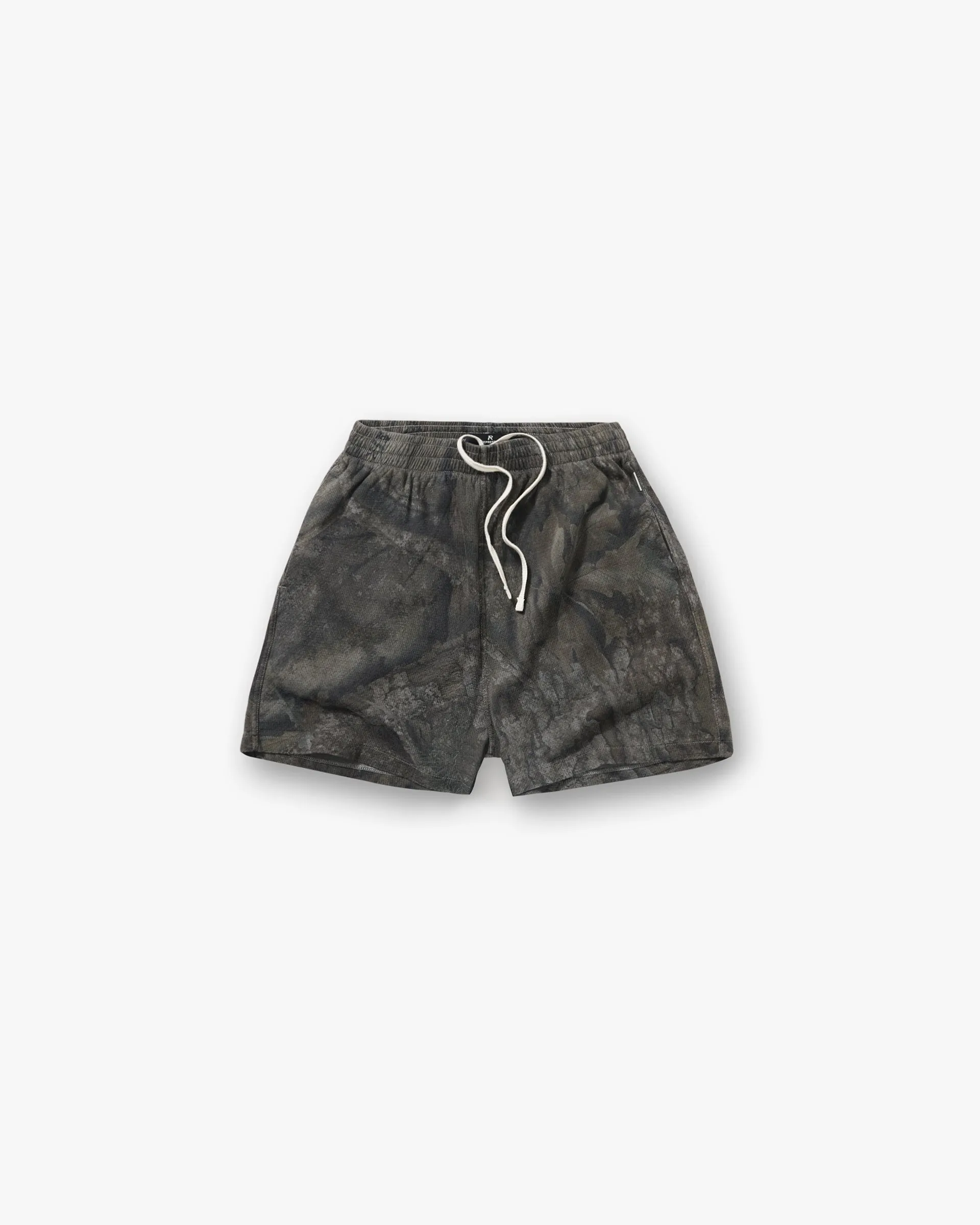 Initial Overdye Realtree? Camo Mesh Shorts - Overdyed Black Casual Flex Durable Quality