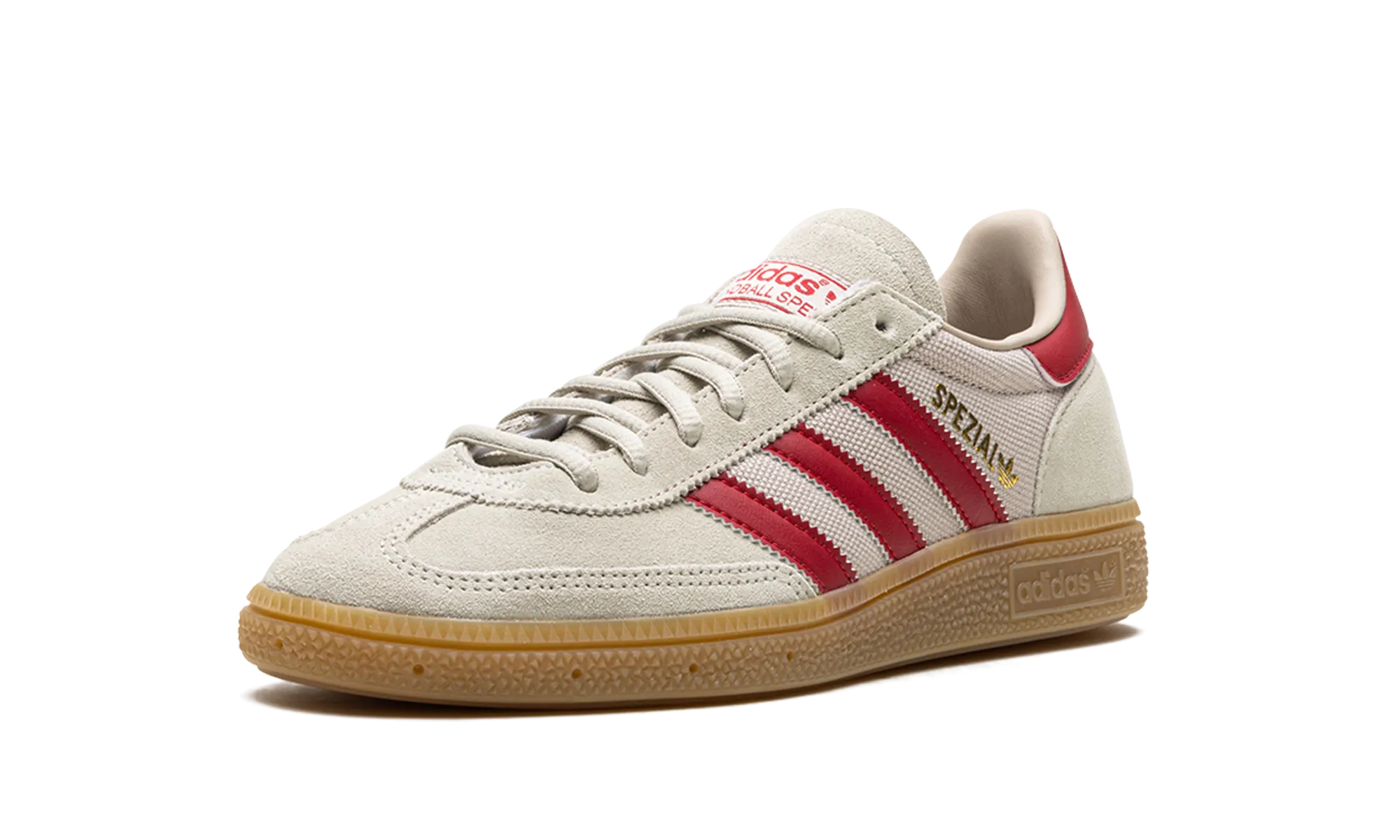 Non Marking Soles Smooth Fit Handball Spezial "Putty Grey Team Victory Red Wonder Beige"
