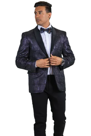 Hooded Versatile Design BLUE MARTINI I 8066 ZANE T SPORT COAT I RASPBERRY 939