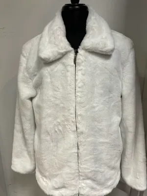 4338-BLAST BLUE MARTINI FUR JACKET I WHITE Articulated Elbows