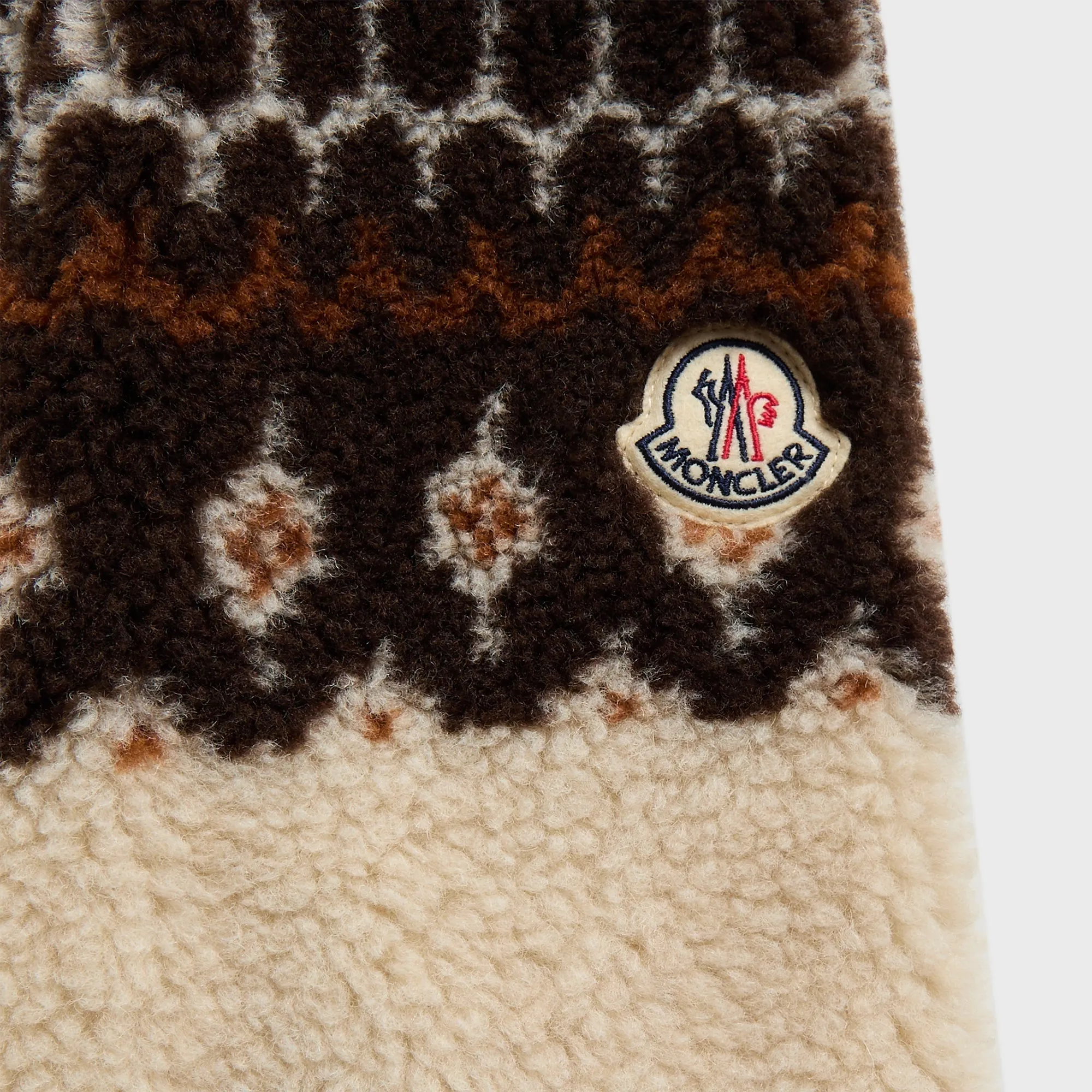 Moncler Zip Up Cardigan - Tan PFC Free Waterproofing All Day Wear