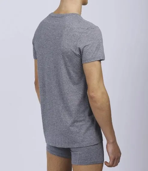 Minimalist Apparel Zip Up The Product Bamboo & Cotton T-Shirt (Grey)