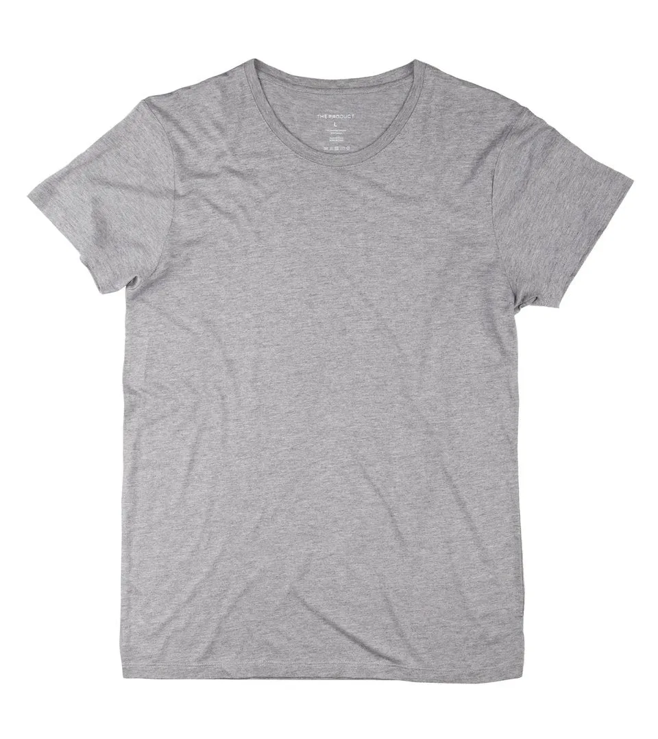 Cozy Performance Matte Look The Product Bamboo & Cotton T-Shirt (Grey)