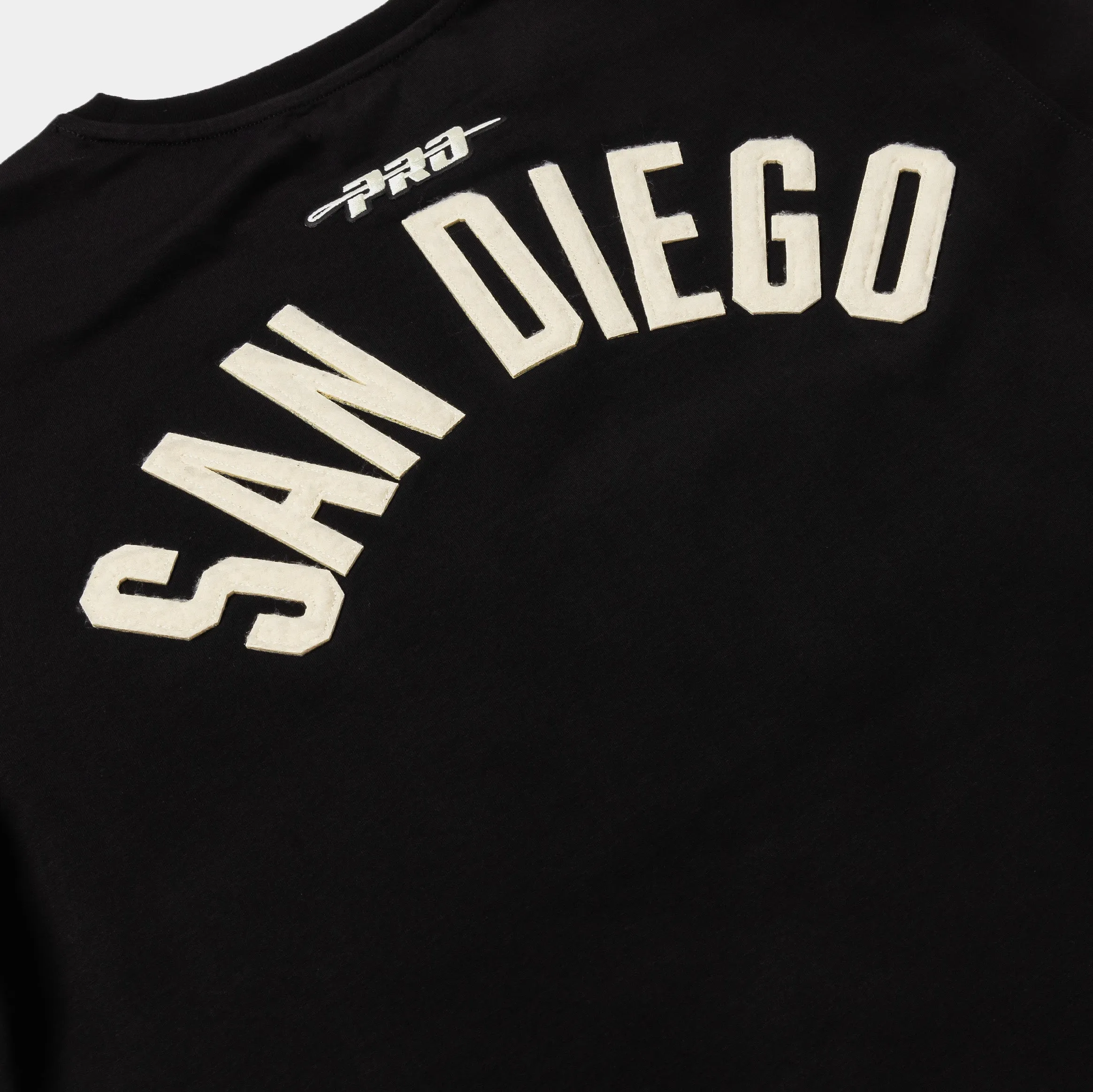 MLB San Diego Padres Original Mens Short Sleeve Shirt (Black/White) Comfy Stretch Wear