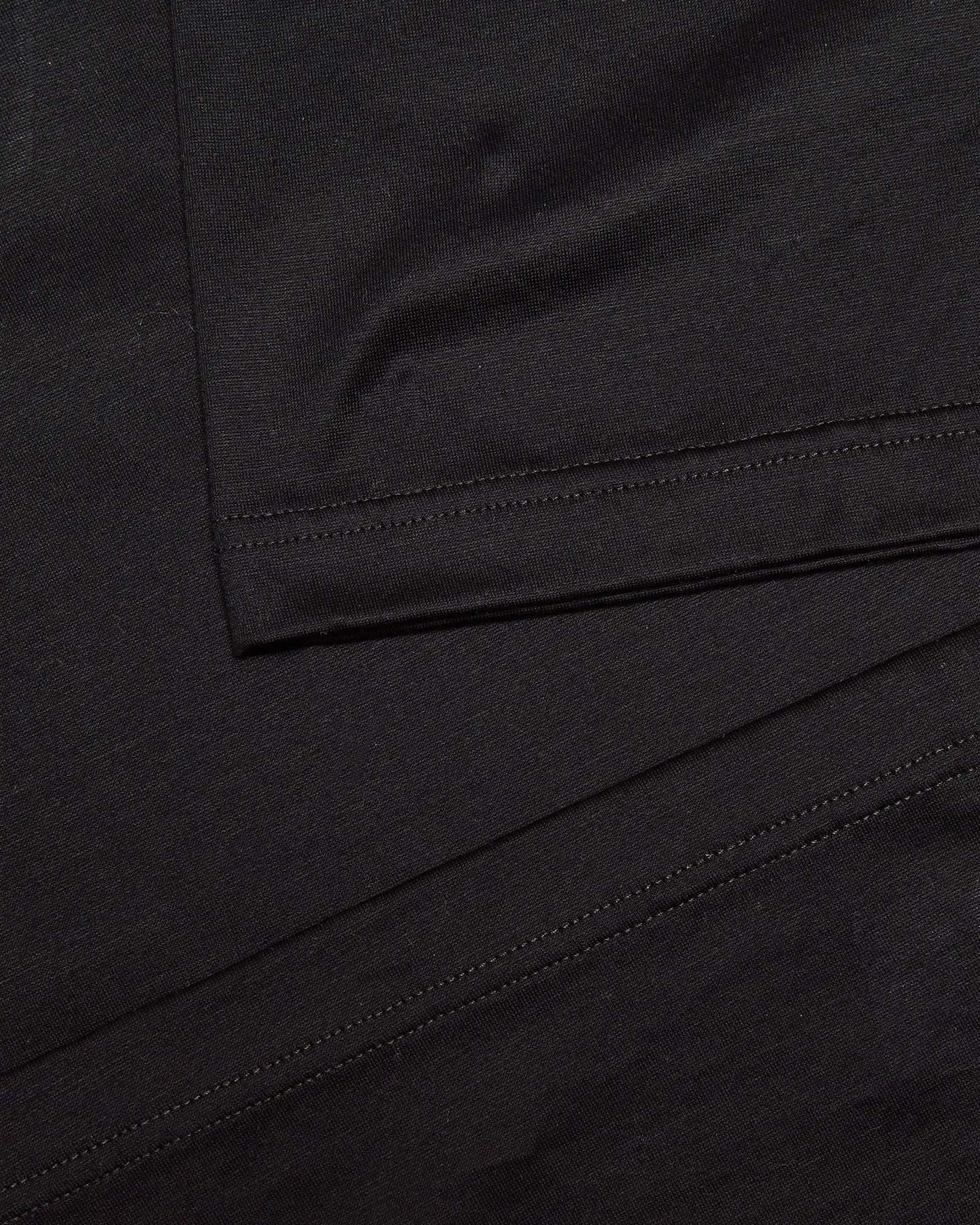 Zattura Short Sleeve Mercerised T-shirt (Black) Floral Pattern Active Layers