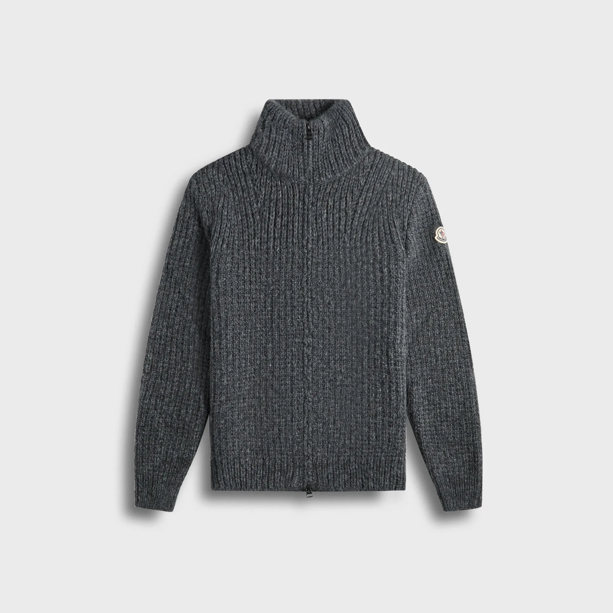 Moncler Zip-Up Cardigan - Grey Insulated Core Technology