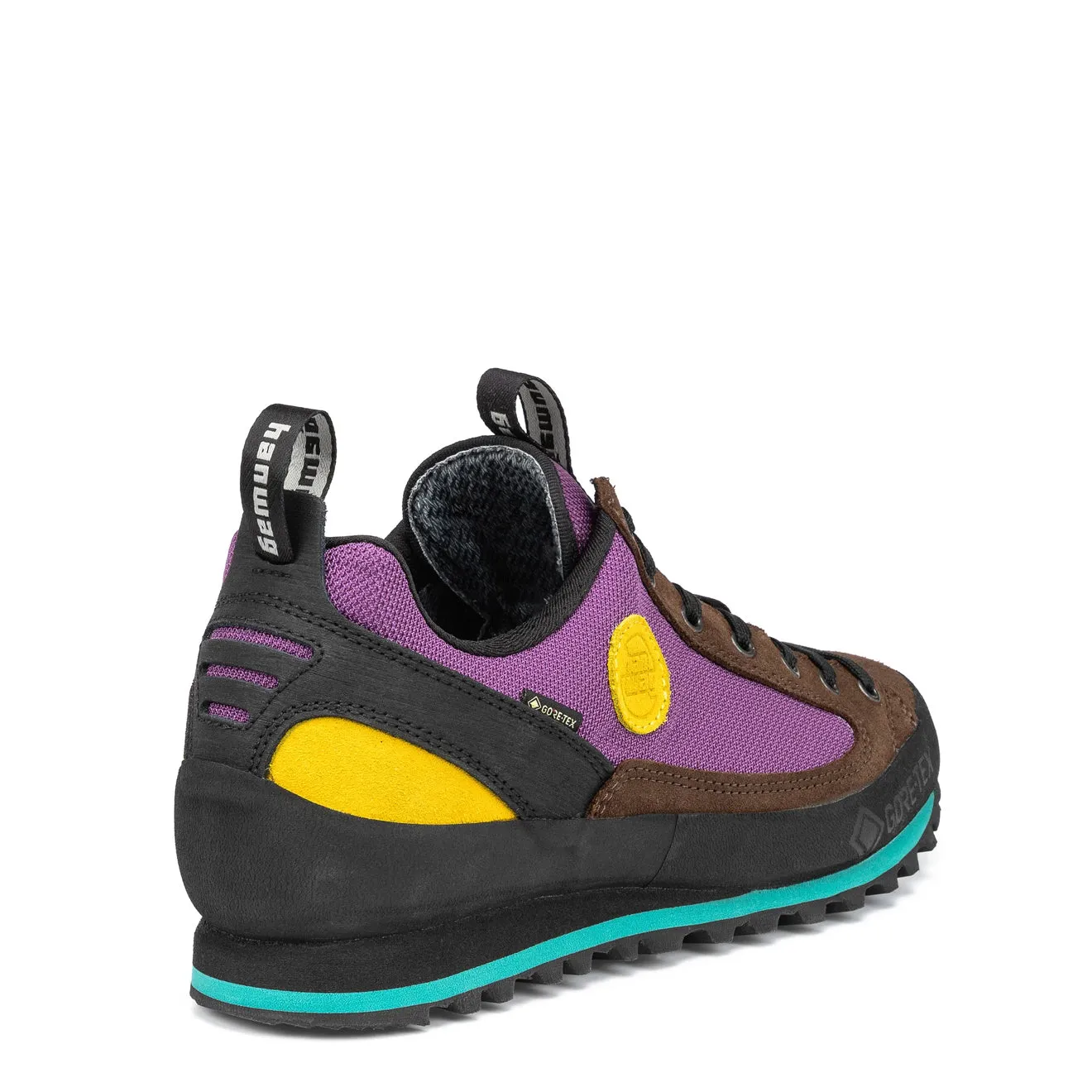 Hanwag Rotpunkt Low GTX Brown / Violet Zip Up Virtual Step