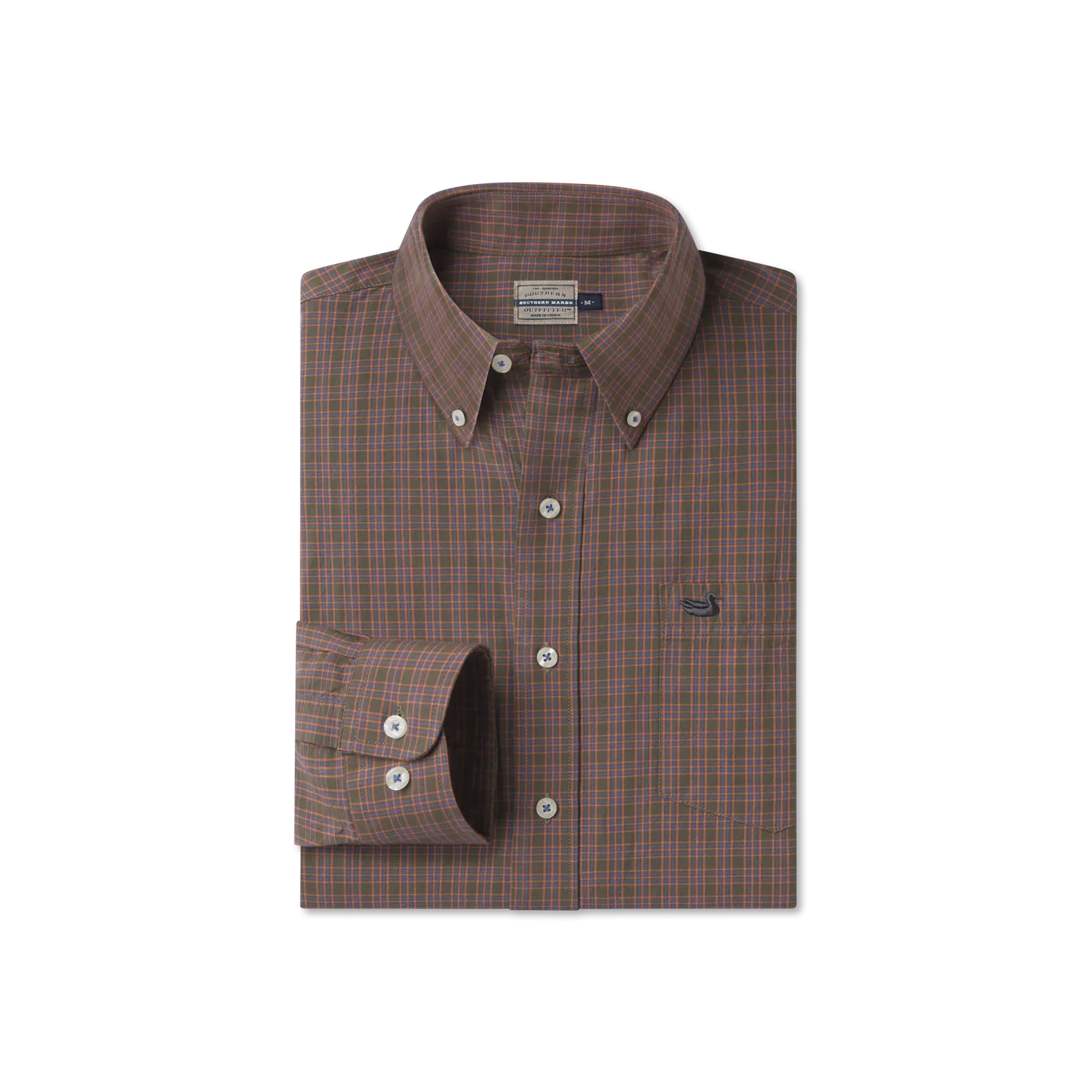 Simple Elegance Sustainable production Abilene Washed Gingham Dress Shirt