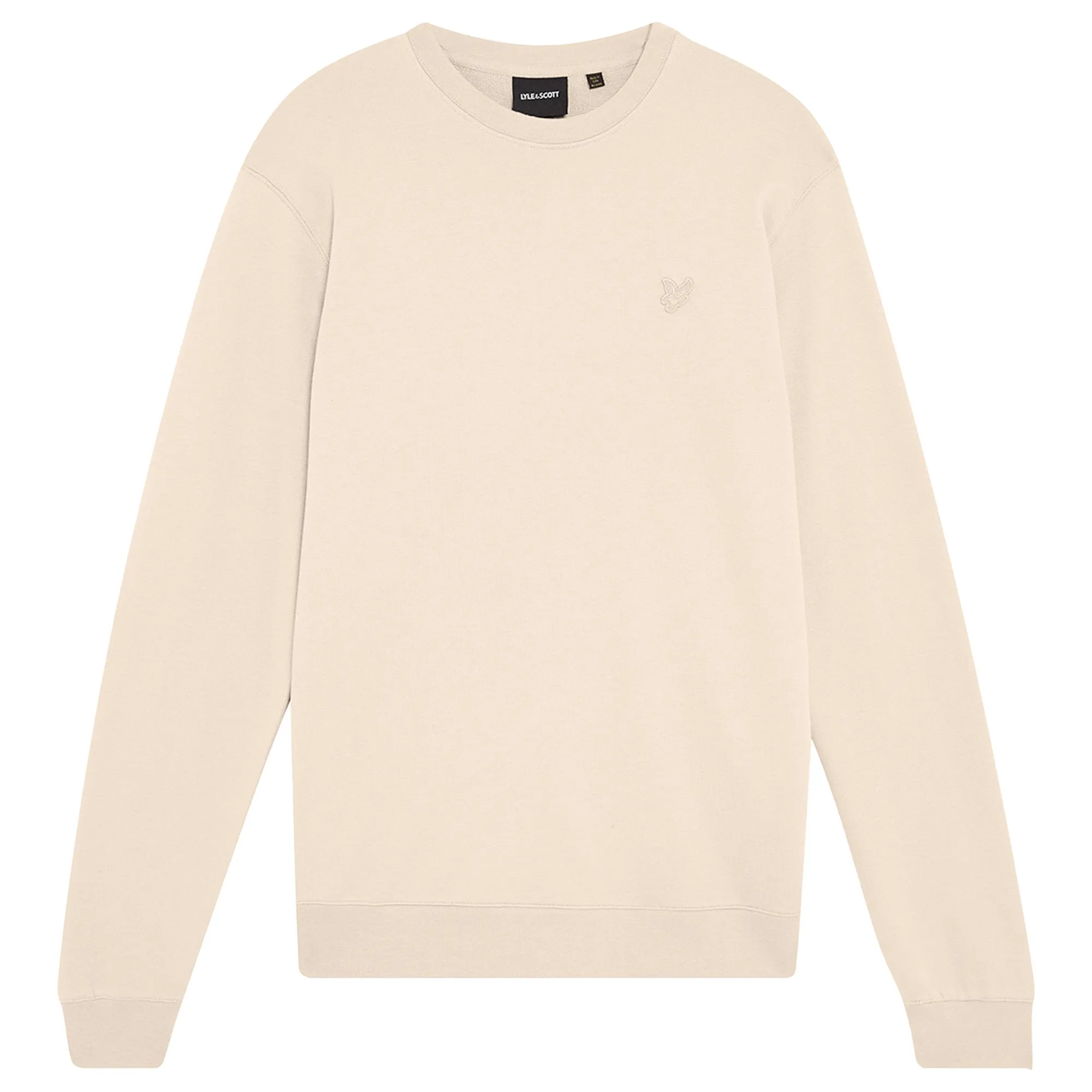 Lyle & Scott Tonal Superfine Crew Neck Sweat Abstract print