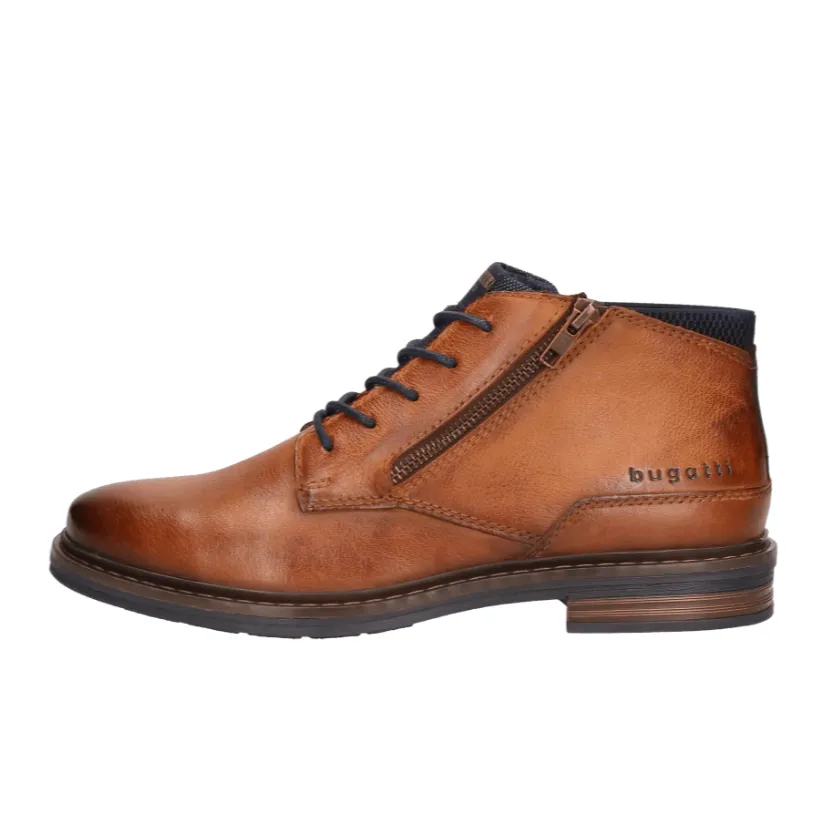 Graduation Ceremony Quality Sole Bugatti Mens Boot 11A-OC30-3100 Cognac