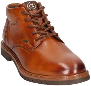 Bugatti Mens Boot 331-8373E-4000 Cognac Protective Finish Nature Lover High   Quality Leather