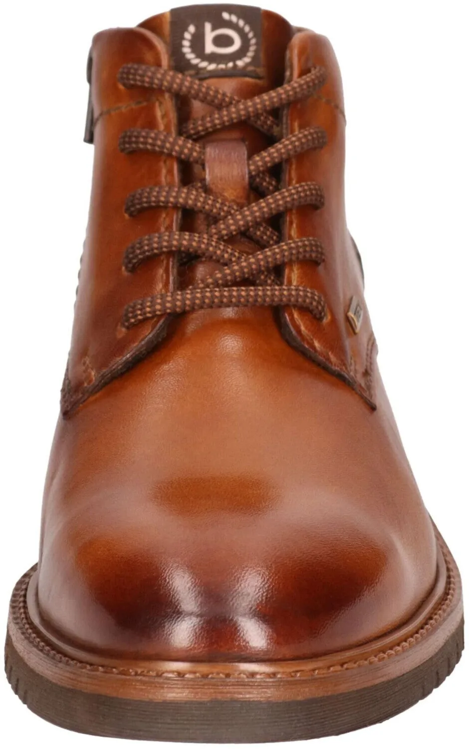 Stability Base Zip Fast Bugatti Mens Boot 331-8373E-4000 Cognac