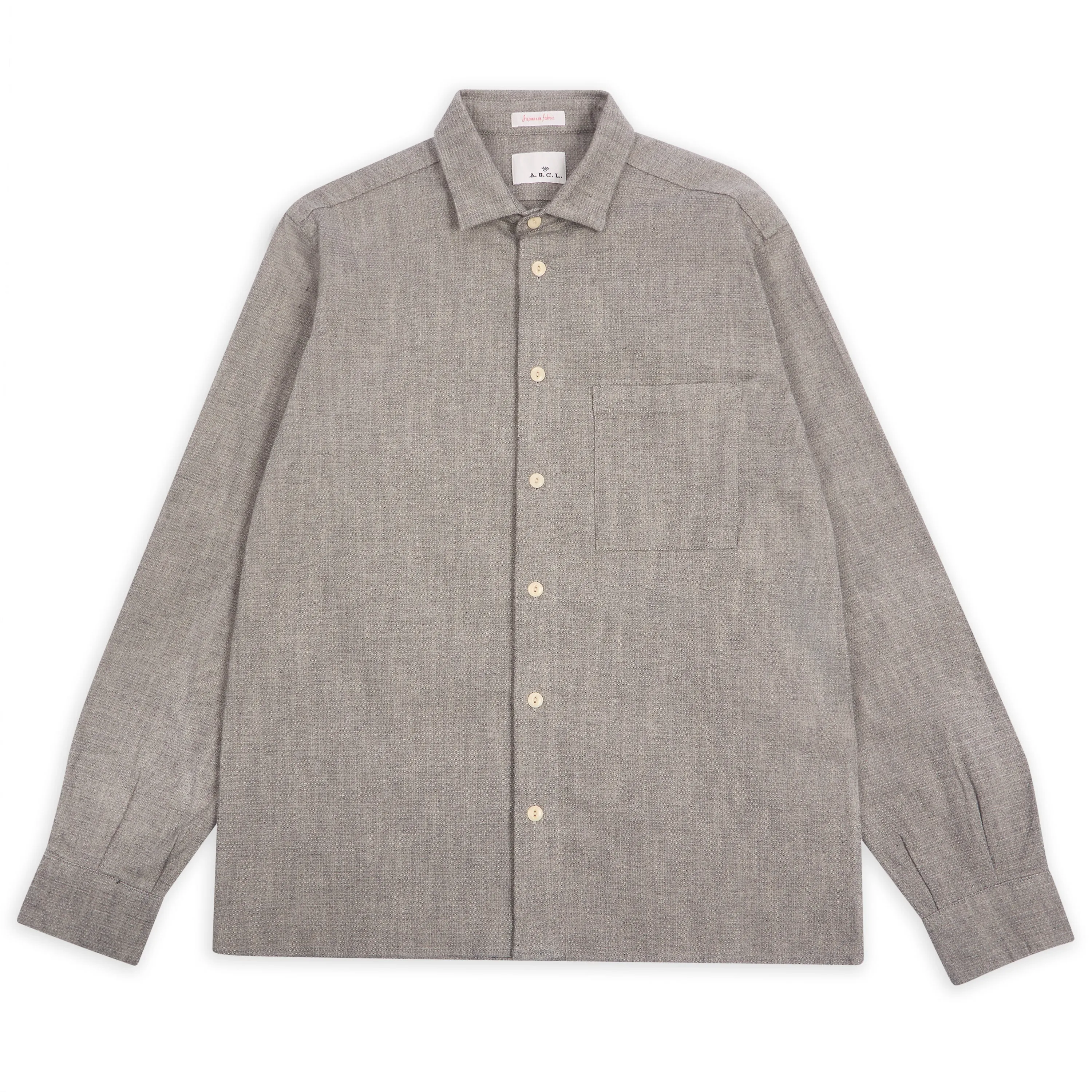 Casual Elegance Easy Comfort Cali Shirt - Dobby Light Grey