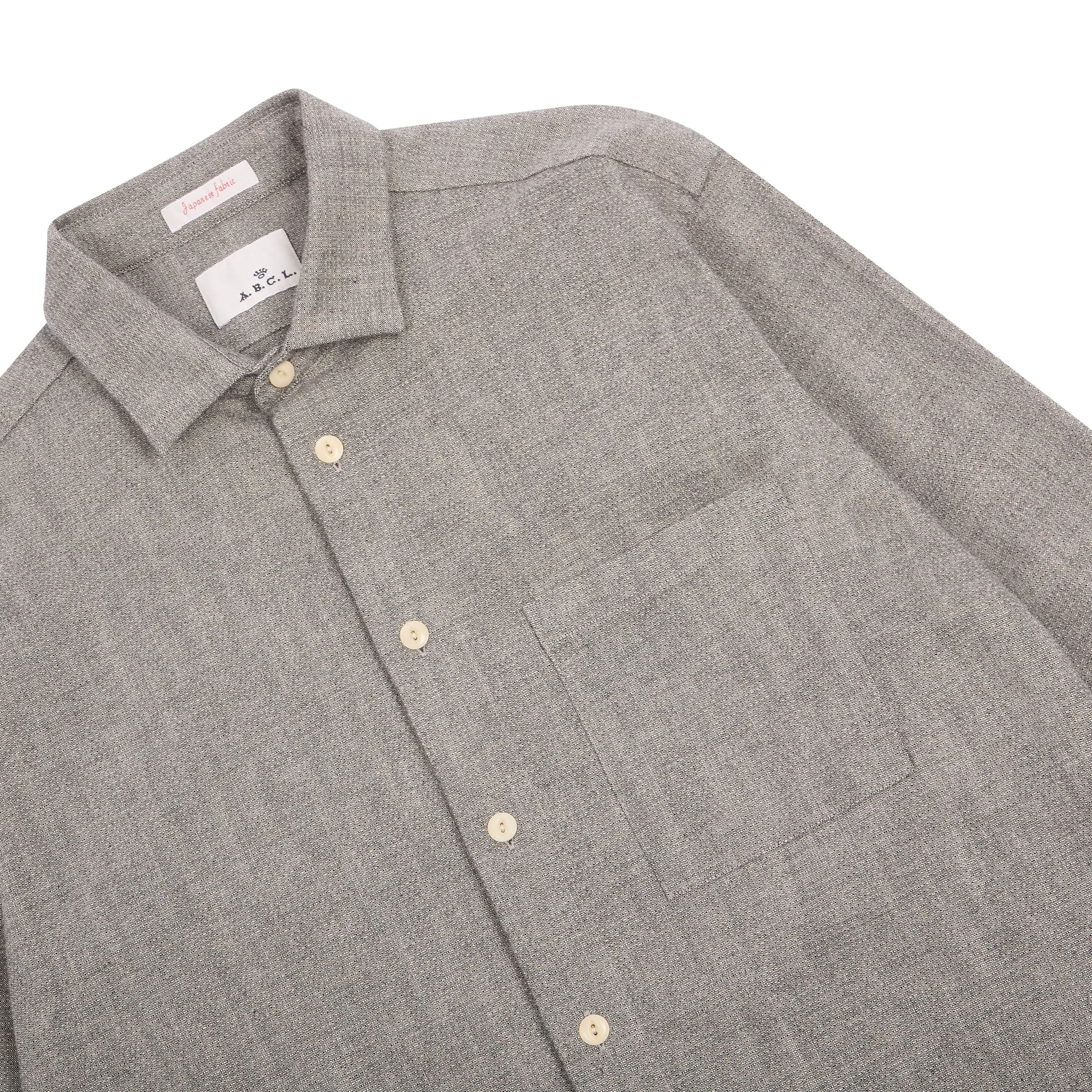 Organic Cotton Temperature Regulating Cali Shirt - Dobby Light Grey