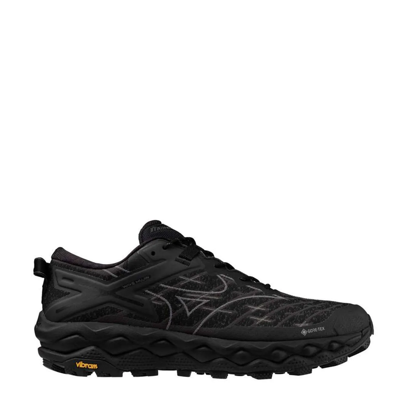Mizuno Wave Mujin LS GTX Black / Quiet Shade / Black Sand Memory Foam Insert