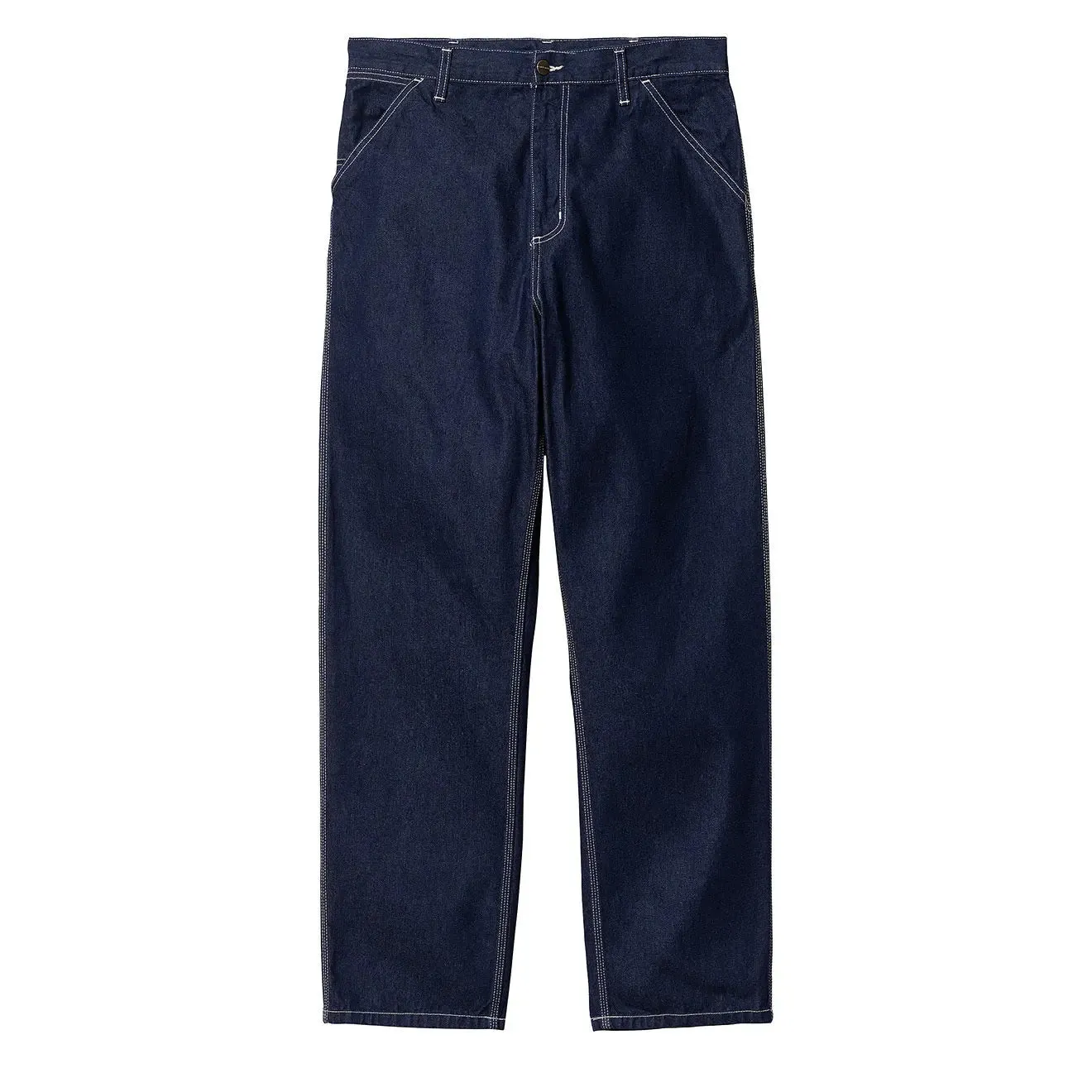 Carhartt WIP Canvas Simple Pant L32 Blue Comfy Cut