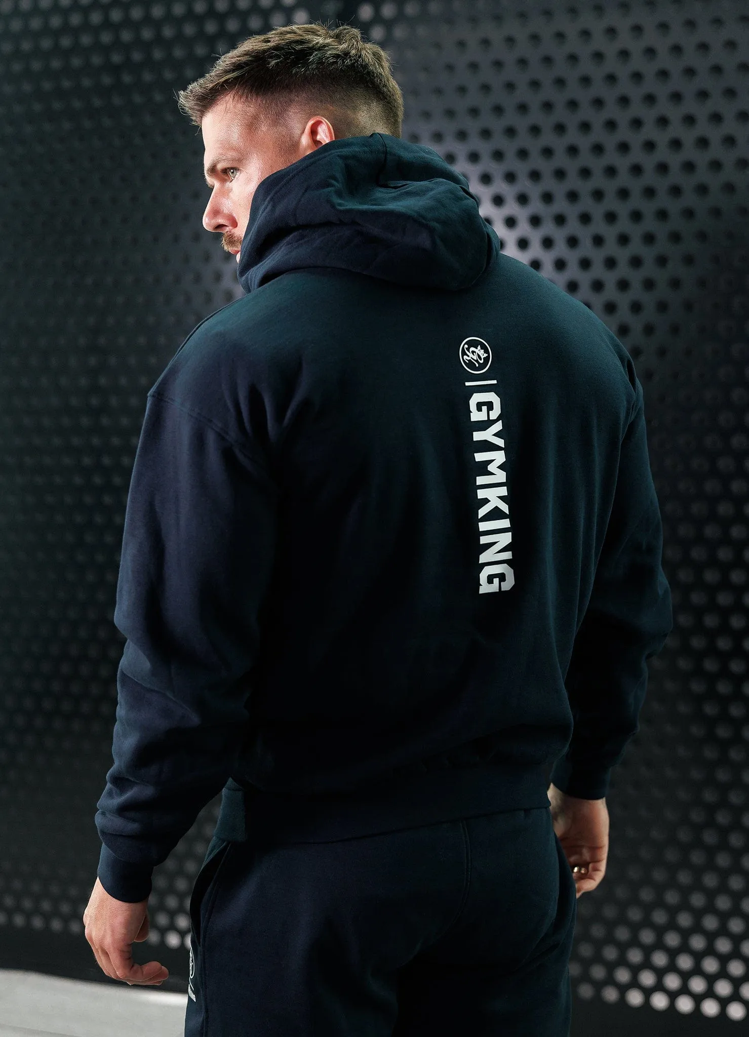 Gym King Aventus Hoodie - Navy product custom made perfection