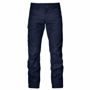 Fjallraven Nils Trousers Dark Navy SturdyBeltLoops Fast Move