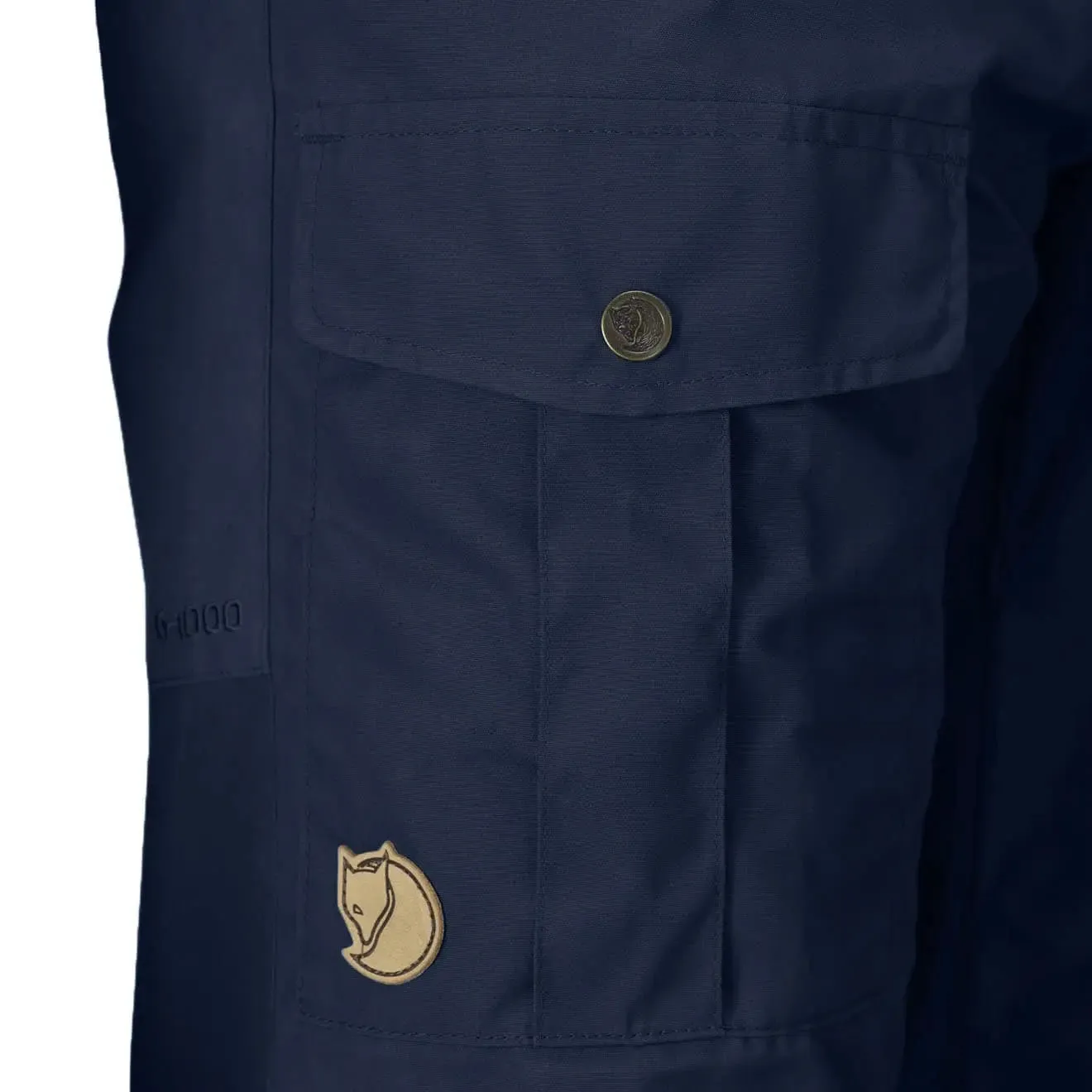 Fjallraven Nils Trousers Dark Navy Ripstop Reinforcement Soft Wear