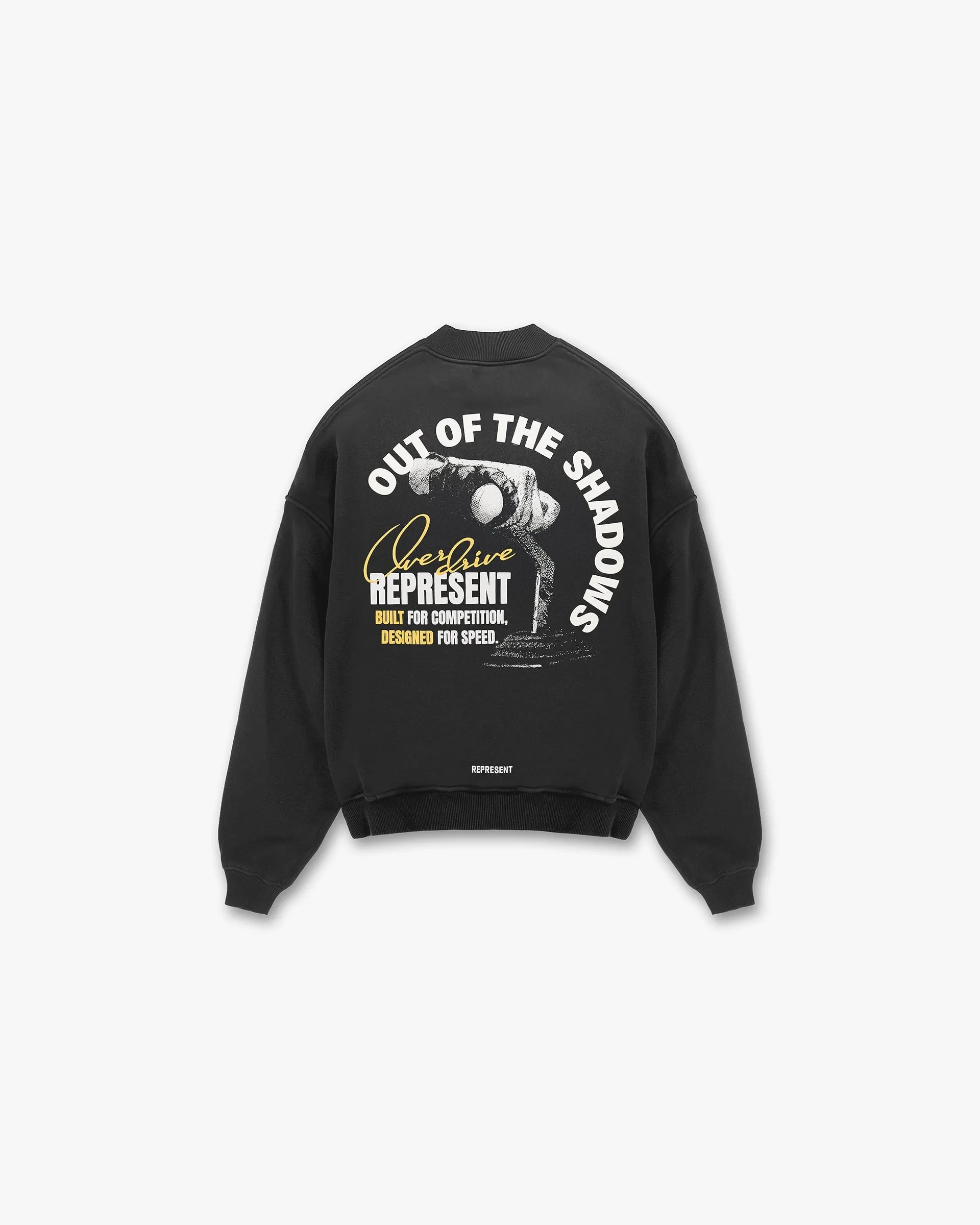 Out Of The Shadows Sweater - Stained Black High End Fashion Fit