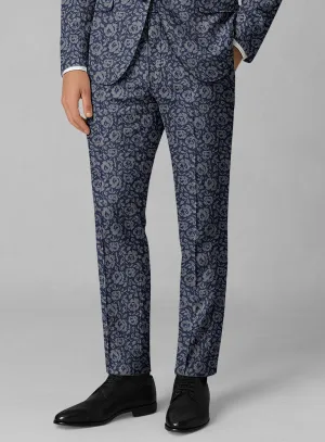 Italian Cotton Lycra Sartelio Pants Slim Fit Wear Dynamic Motion