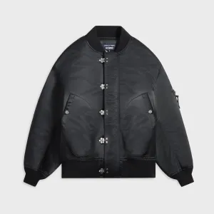 Strong Zip CDG Homme Bomber Jacket - Black