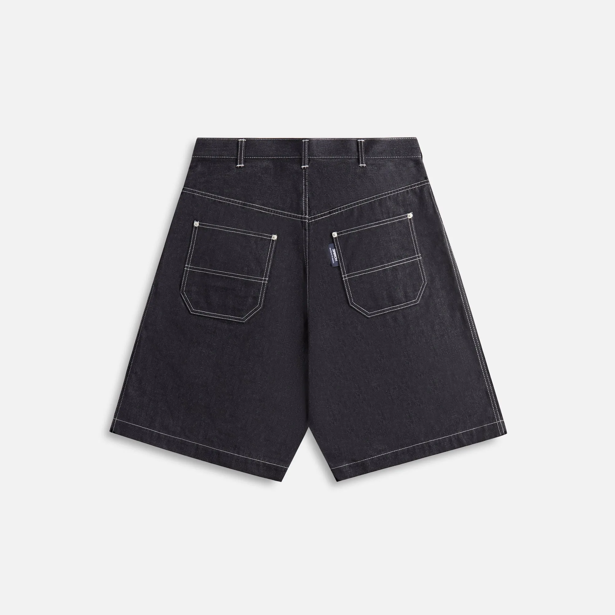CDG Homme Cotton Nylon Twill Shorts - Navy / White surfing attire