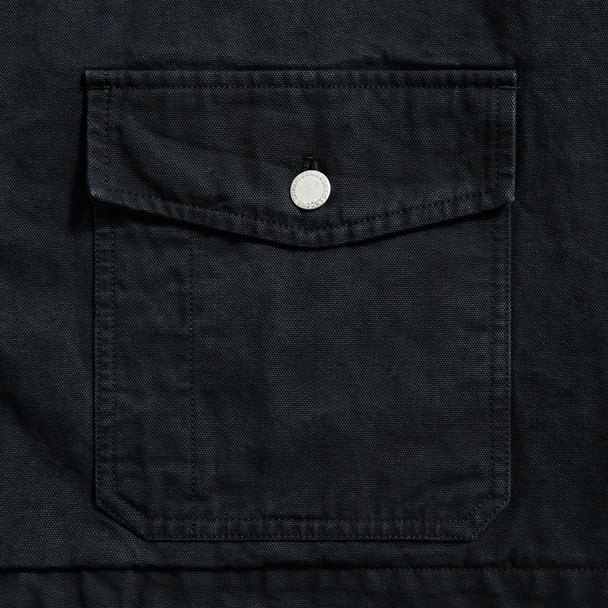 CDG Homme Jacket - Black Stretchable Fabric