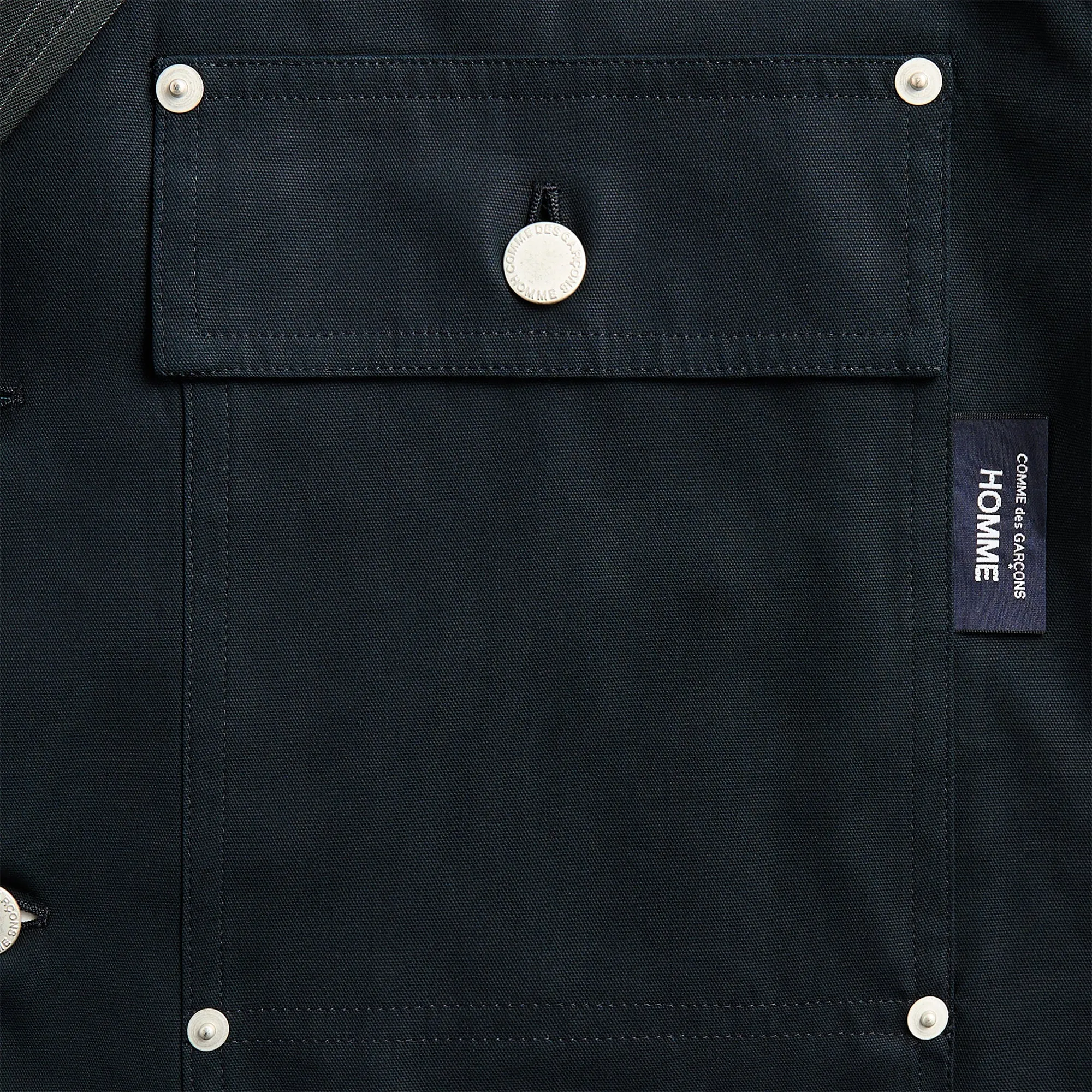 CDG Homme Jacket - Navy / Grey Daily Essential