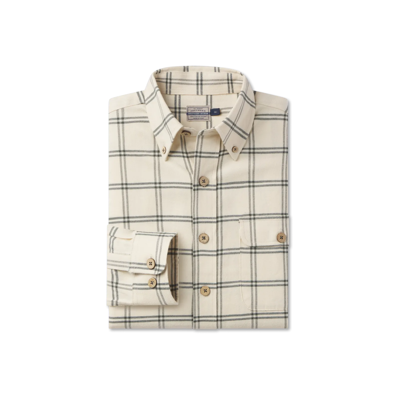 Summer Camp Cedar Park Windowpane Flannel