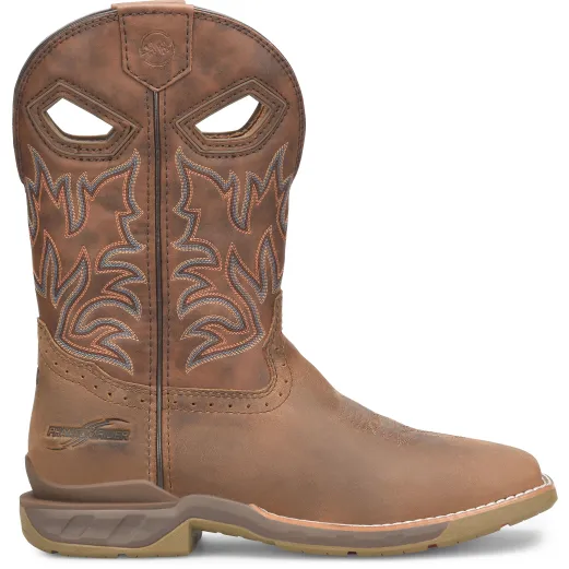 Comfortable Stability Free Spirit MEN'S PHANTOM RIDER 11" WIDE SQUARE TOE ROPER